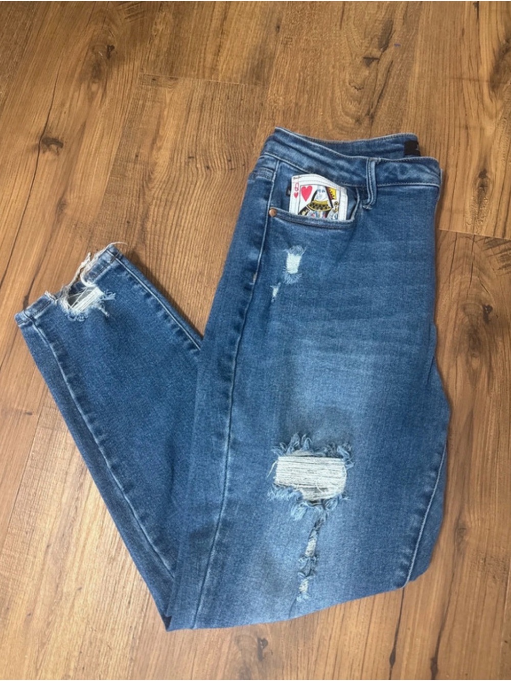 Judy Blue jeans with playing card pocket 13/31